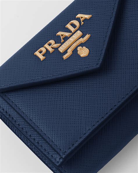 colors vitello wallets prada|Bluette Saffiano Leather Wallet .